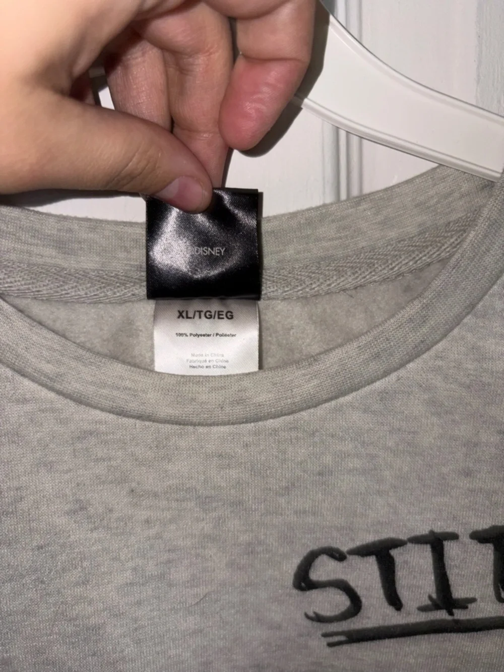 Disney Gray Stitch Ohana Pullover - Picture 2 of 2